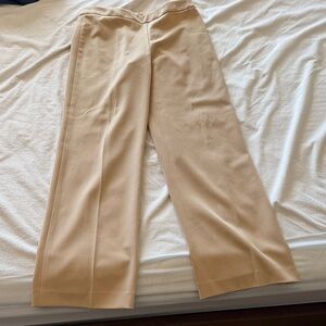 White House Black Market Tan Trousers